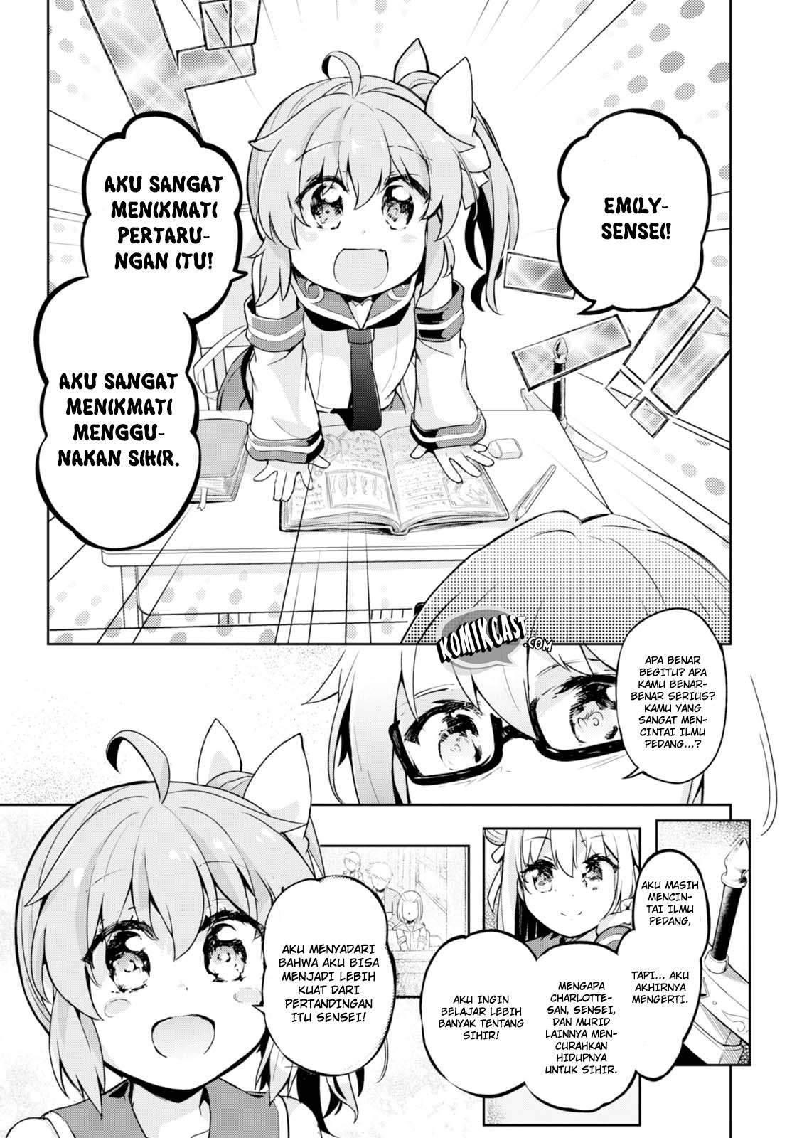 Kenshi wo Mezashite Nyuugaku shita no ni Mahou Tekisei 9999 nan desu kedo!? chapter 5